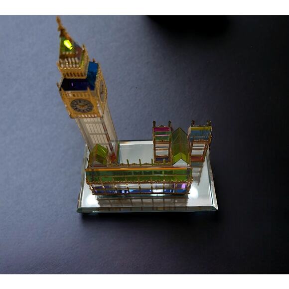 Crystal Big Ben Glass Ornament - Picture 3 of 5